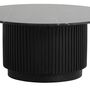 Black Marble Round Coffee Table, thumbnail 5 of 7