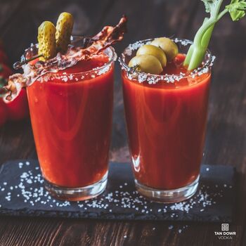 Tan Dowr Bloody Mary Cocktail Kit. New For Autumn 25, 2 of 3