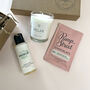 Relax Bath, Candle And Chocolate Natural Gift Set, thumbnail 2 of 8