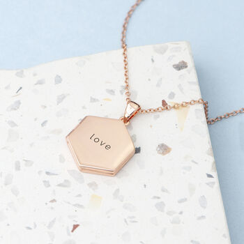 Personalised Rose Gold Plated Locket, 5 of 12