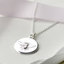 Personalised 21st Birthday Sterling Silver Bee Necklace, thumbnail 1 of 6
