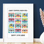 30th Birthday Music Numbers Ones Print, thumbnail 2 of 8