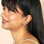 Molten Heart Stud Earrings, thumbnail 5 of 9