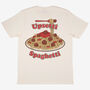 Upsetti Spaghetti Men's Slogan T Shirt, thumbnail 2 of 2