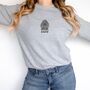 Personalise Afghan Hound Sweatshirt With Name, thumbnail 1 of 9