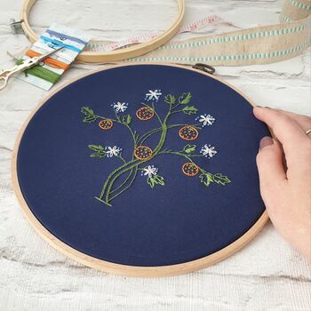 Orange Tree Embroidery Kit, 5 of 7