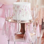 Rose Gold Cake Stand With Flute Holders, thumbnail 1 of 3