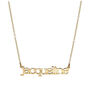 Personalised 9ct Gold Name Necklace, thumbnail 6 of 9