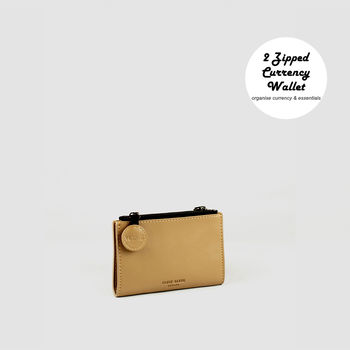 Dual Currency Leather Wallet For The Modern Travellers, 6 of 12
