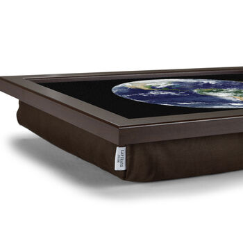 Earth From Space Lap Tray With Beanbag Cushion, 6 of 7