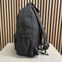 Personalised Black Unisex Backpack, thumbnail 4 of 6