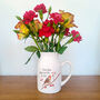 Personalised Robin Memorial Flower Vase, thumbnail 1 of 8