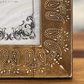 Wooden Picture Frame: Tabletop Photo Display, Artisan Crafted, 2 of 12