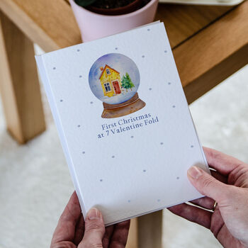 Personalised First Christmas In Your New Home Card, 3 of 3