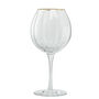 Pair Of Gold Rimmed Gin Glasses, thumbnail 3 of 6