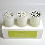 New Beginnings Crystal Candle Trio Gift Set, thumbnail 1 of 4