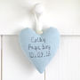 Personalised Hanging Heart Flowergirl Or Pageboy Gift, thumbnail 5 of 12