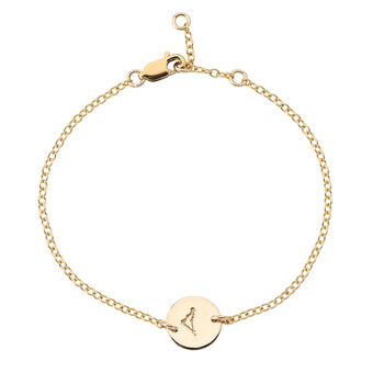 Gold Plated Constellation Bracelet, 2 of 3