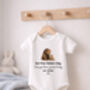 Personalised First Father’s Day Bear Baby Outfit, thumbnail 3 of 7