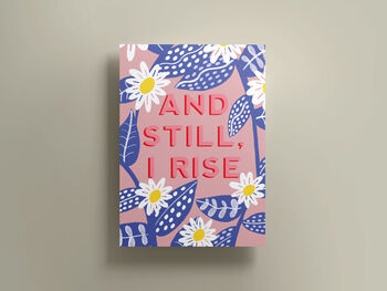 And Still I Rise Print, 2 of 3