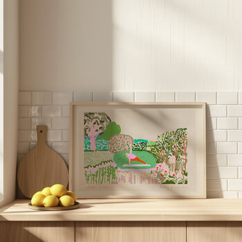 Yoga Mindfulness Art Print Inhale Exhale Poster, 7 of 9
