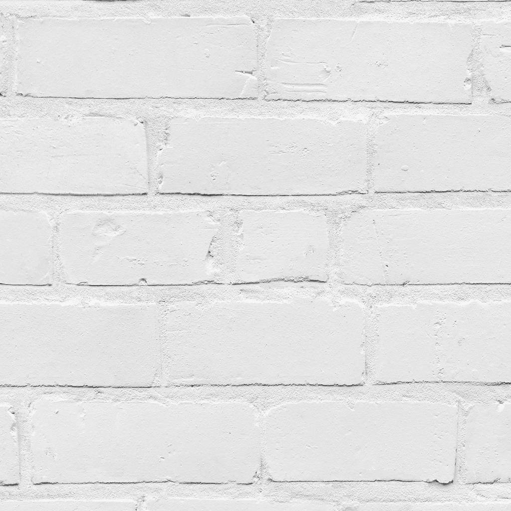 Painted White Brick Wallpaper By Woodchip And Magnolia By Woodchip