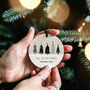 Tree Family Personalised Christmas Decoration, thumbnail 1 of 4