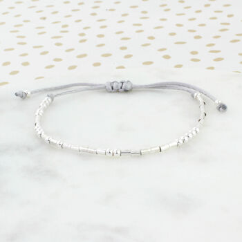 Morse Code I Love You To The Moon Bracelet, 5 of 8