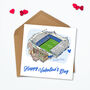 Valentines Chelsea Personalised Card, thumbnail 3 of 5