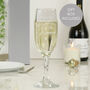 Personalised Mother Of The Groom Flute Glass Gift Boxed, thumbnail 1 of 3