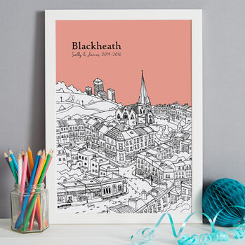 Personalised Blackheath Print, 7 of 10