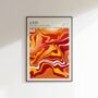 Leo Astrology Print, thumbnail 1 of 5