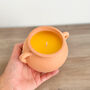 Terracotta Citronella Candle Outdoor Insect Repellent, thumbnail 3 of 5