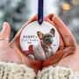 Puppy Dog's First Christmas Photo Tree Decoration, thumbnail 5 of 10
