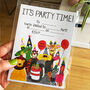 Pack Of 10 Animal Party Invites, thumbnail 3 of 5