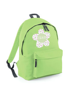 Personalised Backpack Girl's Designs, 11 of 12