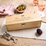 Personalised Thank You Teacher Wine Box, thumbnail 1 of 3