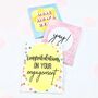 Congratulations On Your Engagement| Engagement Tea Gift | Couple Engagement Tea Gift, thumbnail 5 of 12