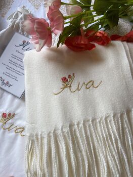 Personalised Name Scarf, 3 of 3