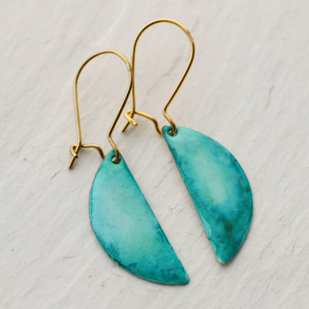 Turquoise Pool Party Earrings By Silk Purse, Sow's Ear