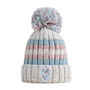 Winter Pastels Reflective Super Bobble Hat, thumbnail 2 of 9