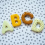 Personalised Handmade Name Garland With Flowers And Polka Dot Design, thumbnail 5 of 8