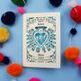 Personalised Civil Partnership Card, thumbnail 7 of 7