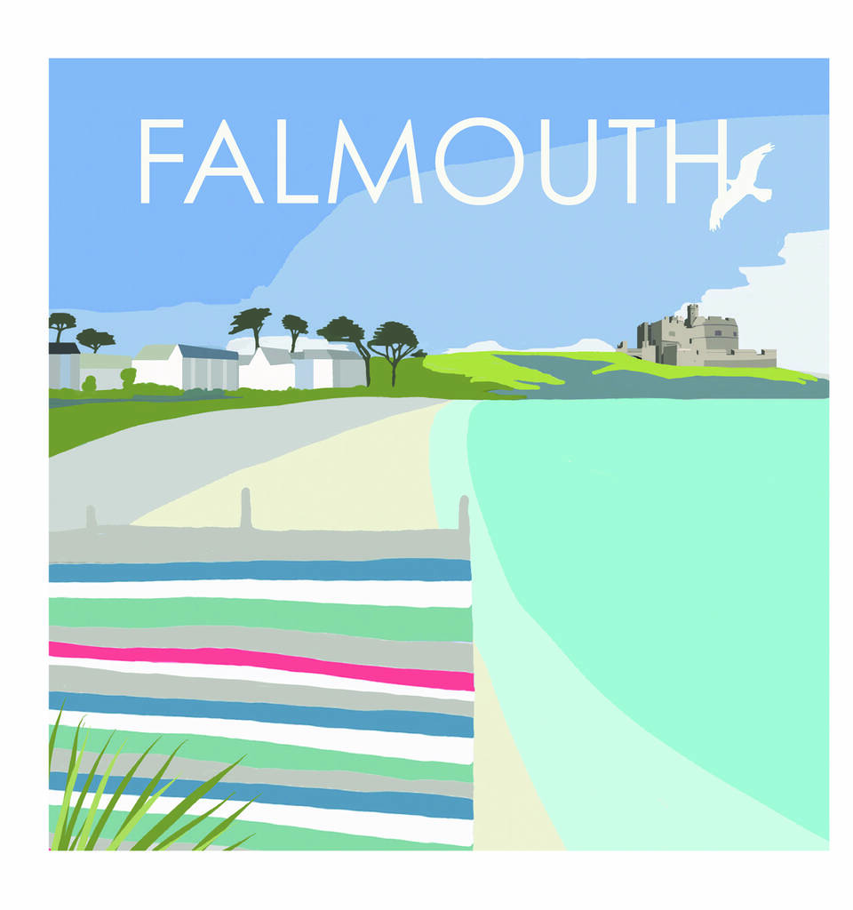 Set Of Four Falmouth Cards By Betty Boyns