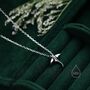 Manta Ray Pendant Necklace In Sterling Silver, thumbnail 6 of 12