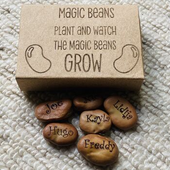 Personalised Magic Beans In Gift Box, 5 of 5