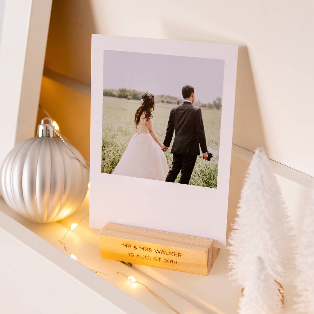 Personalised Wedding Photo A Day Advent Calendar By Twenty ...