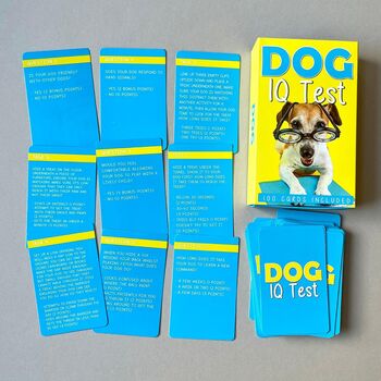 100 Dog I.Q. Test Cards, 2 of 2