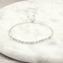 Sterling Silver 18th Birthday 18 Beads Slider Bracelet, thumbnail 4 of 6
