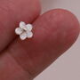 Terrarium Bottle 'Bridesmaid Flower Girl' Earrings, thumbnail 2 of 5